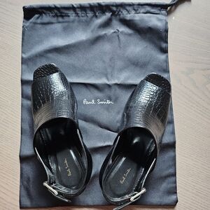 Paul Smith Black Women' Open Toe Slingback Heels